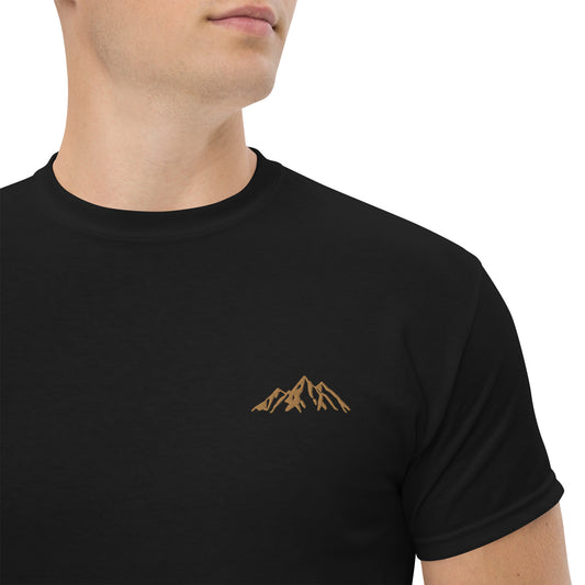 Camiseta BORDADO de montañas