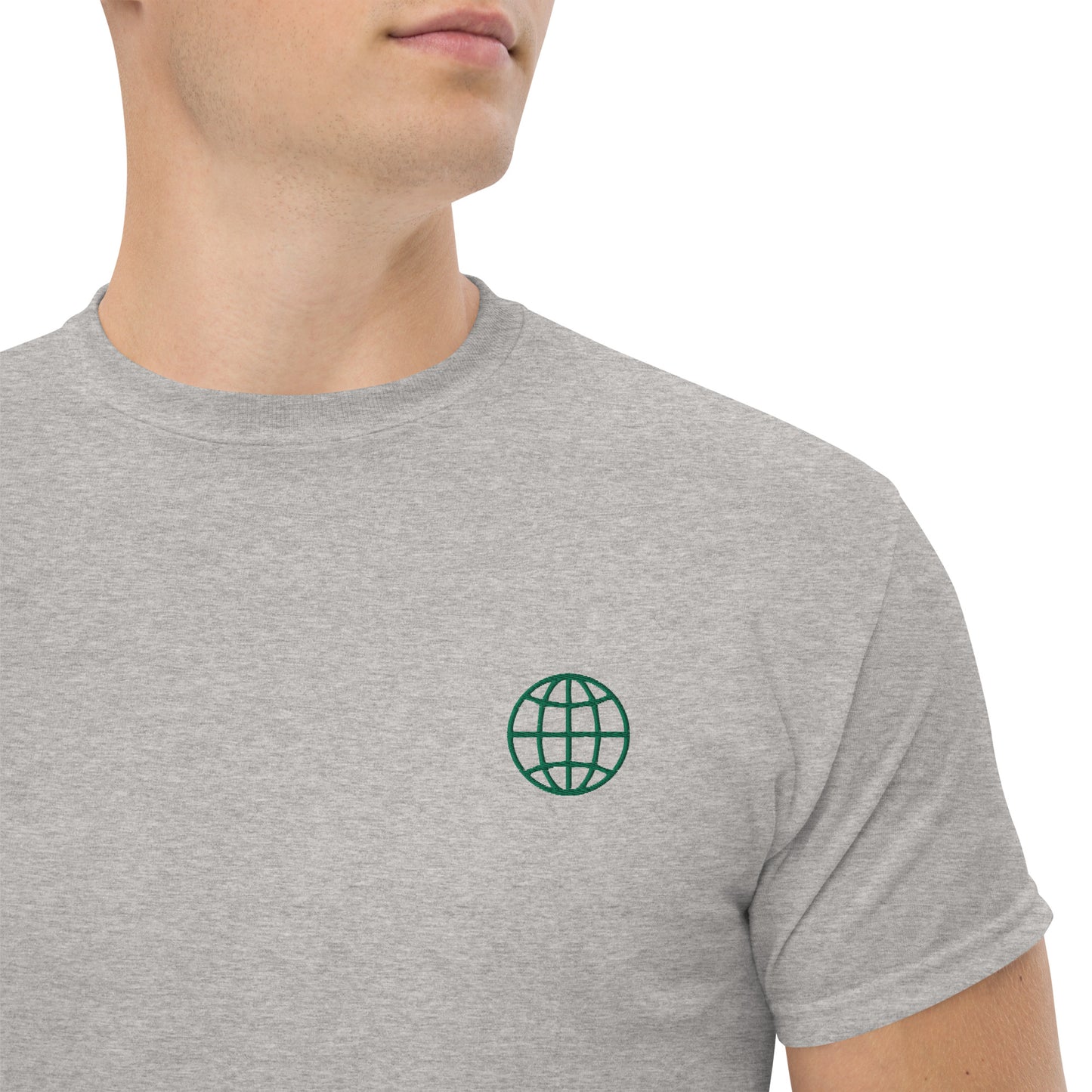 Camiseta BORDADO de mundo