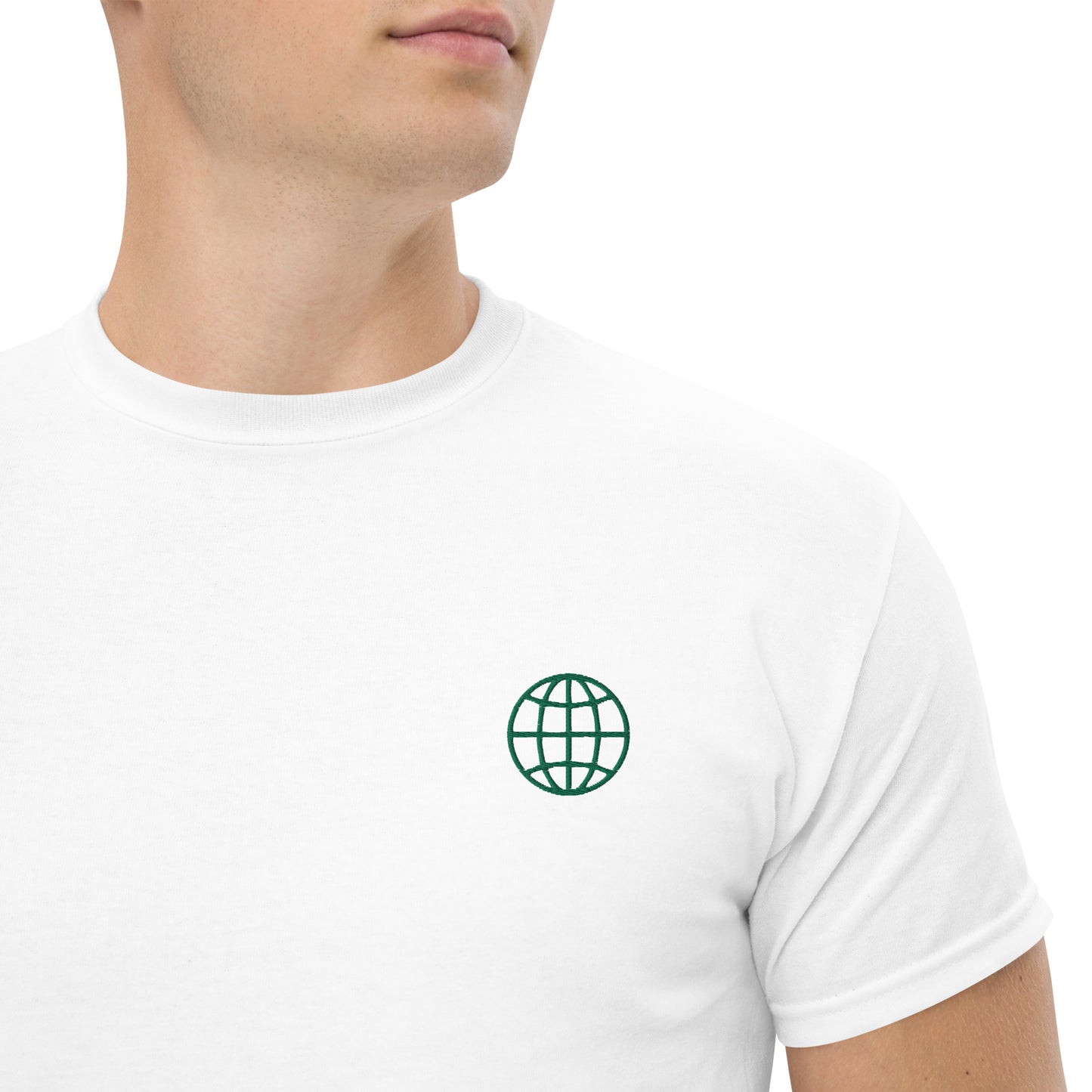 Camiseta BORDADO de mundo